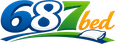 687 bed লোগো